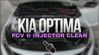 Kia Optima PCV Valve & Injector Cleaning (Works for 2011 - 2015 Kia Optima / Hyundai Sonata)