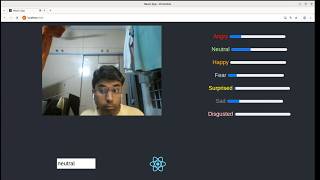 FastAPI  face recognition using ReactJS