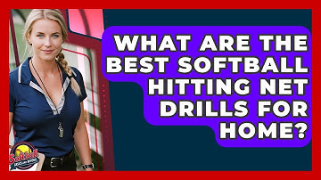 What Are The Best Softball Hitting Net Drills For Home? - Softball Basics and Beyond