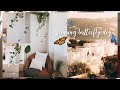 DIY HANGING SPINNING BUTTERFLY ROOM DECOR