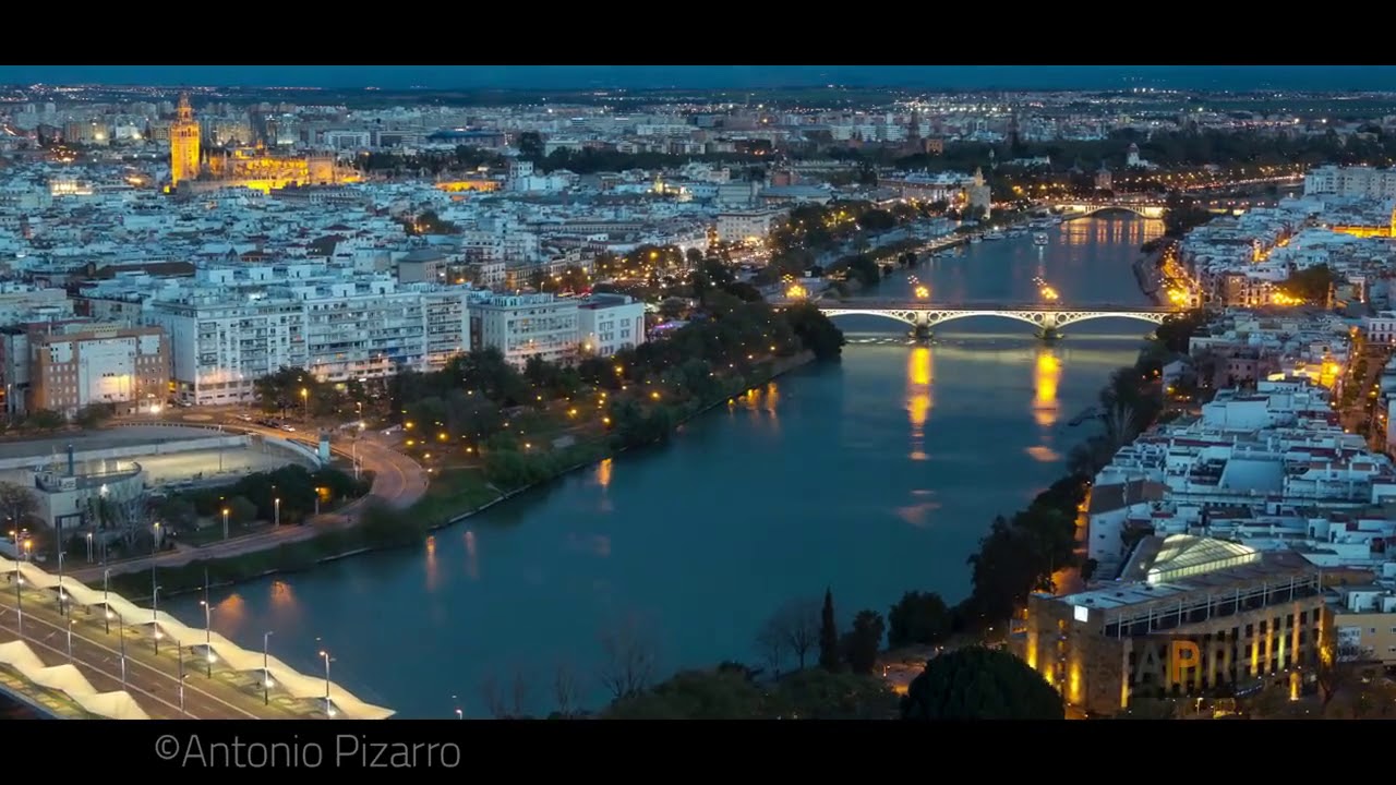 Time-lapse de Sevilla. Vídeo: Antonio Pizarro roseola
