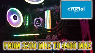 Ryzen Memory upgrade - Crucial Ballistix Max RGB 4400Mhz