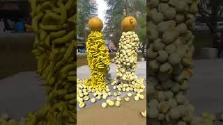 Fruit against each othe?3D Special Effects | 3D Animation shorts vfxhd