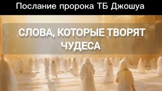 Слова которые творят чудеса ТБ Джошуа