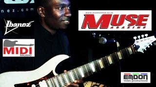 Tosin Abasi (Animals as Leaders) guitar clinic - Cape Town, South Africa, 12 June 2013