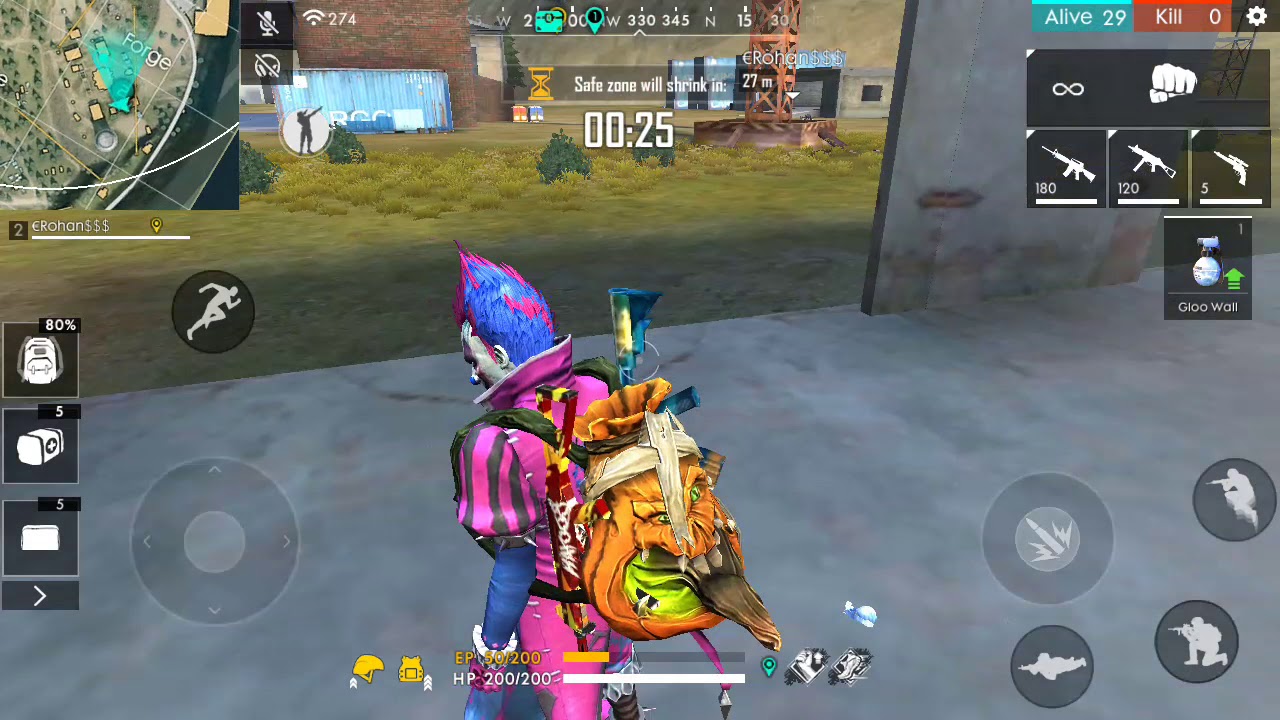 Free fire rank match - YouTube