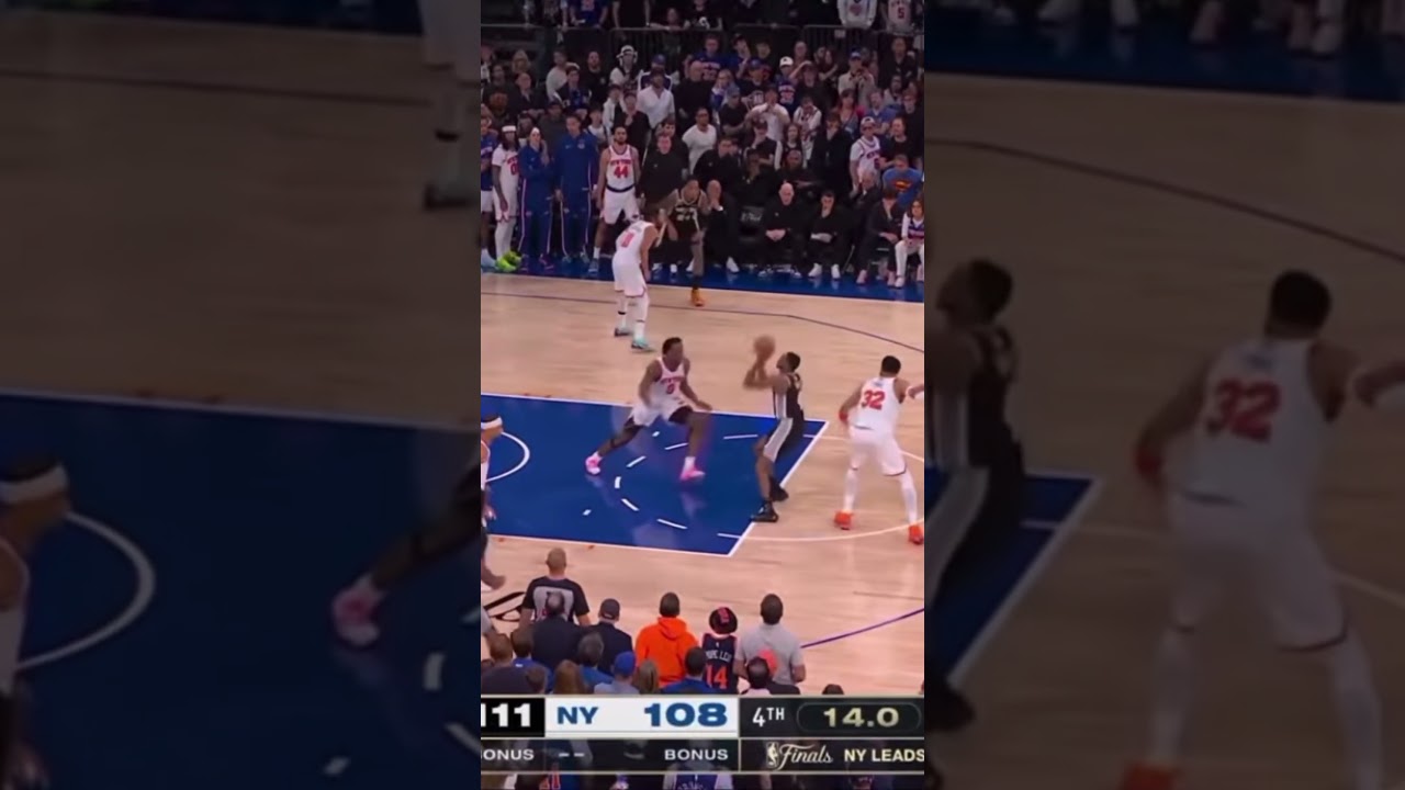 SPURS DEFEATED KNICKS GAME 3