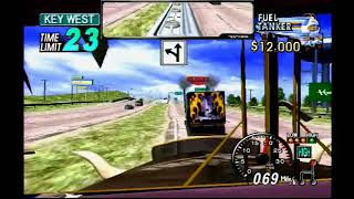18 Wheeler American Pro Trucker - New York City to Key West (Dreamcast)