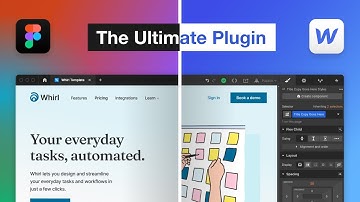 Webflow Released Their Own Figma Plugin