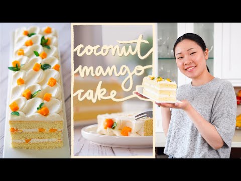 Video: Sponge Cake With Mango And Coconut