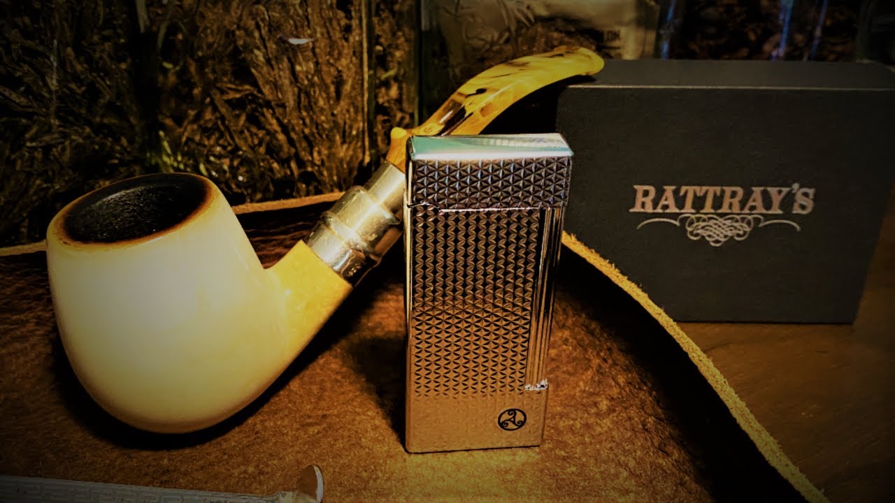 Quick Review Rattray's Grand Facette Pipe Lighter #rattrays #lighters #rattrays #dunhill #pipes