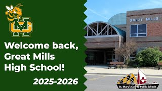 Great Mills High School Welcome Back 2025