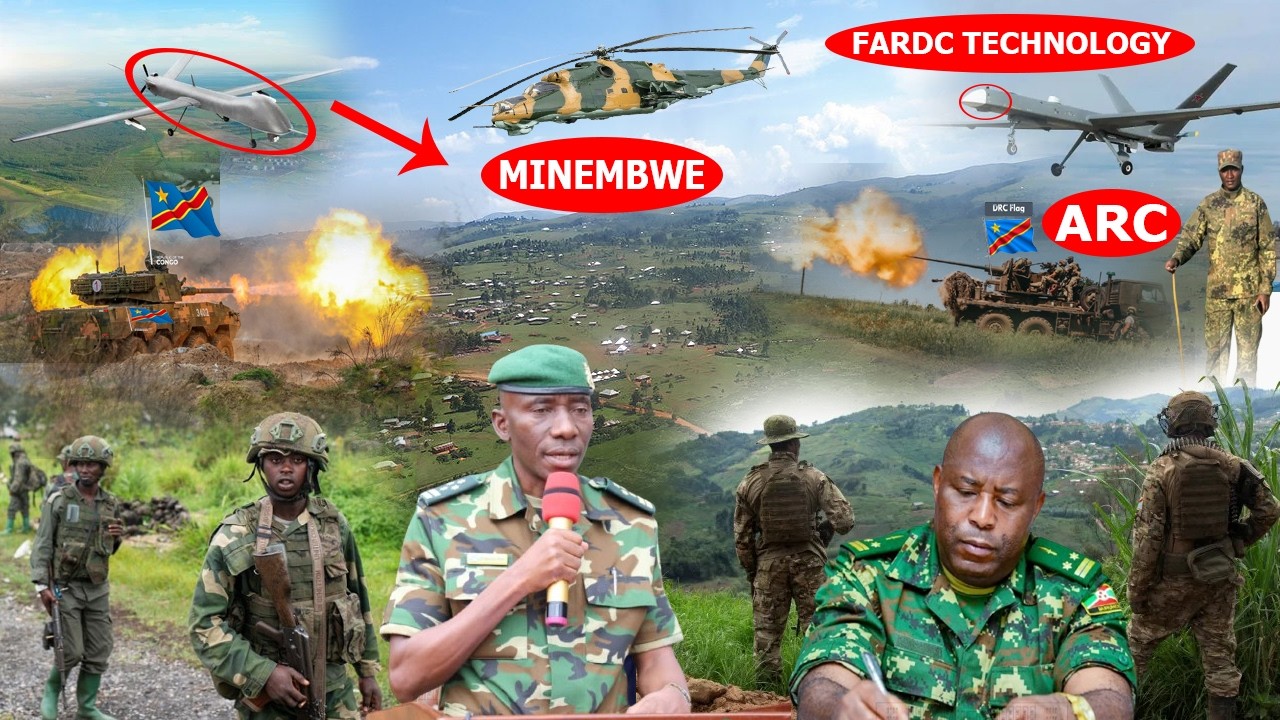 IKI GICUKU LE 03/03/2026 FARDC IZANYE IRINDI KORANABUHANGA RYO GUHAGARIKA ARC MU MISOZI YA MINEMBWE
