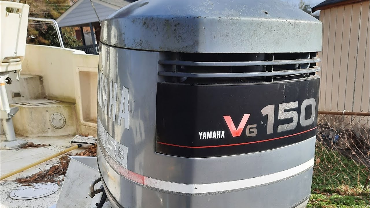 Changing the Oil on a Lower Unit. Yamaha 150 Hp 2 Stroke