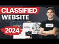 How to make a modern classified ad website with wordpress  2024 like craigslist or bizbuysell