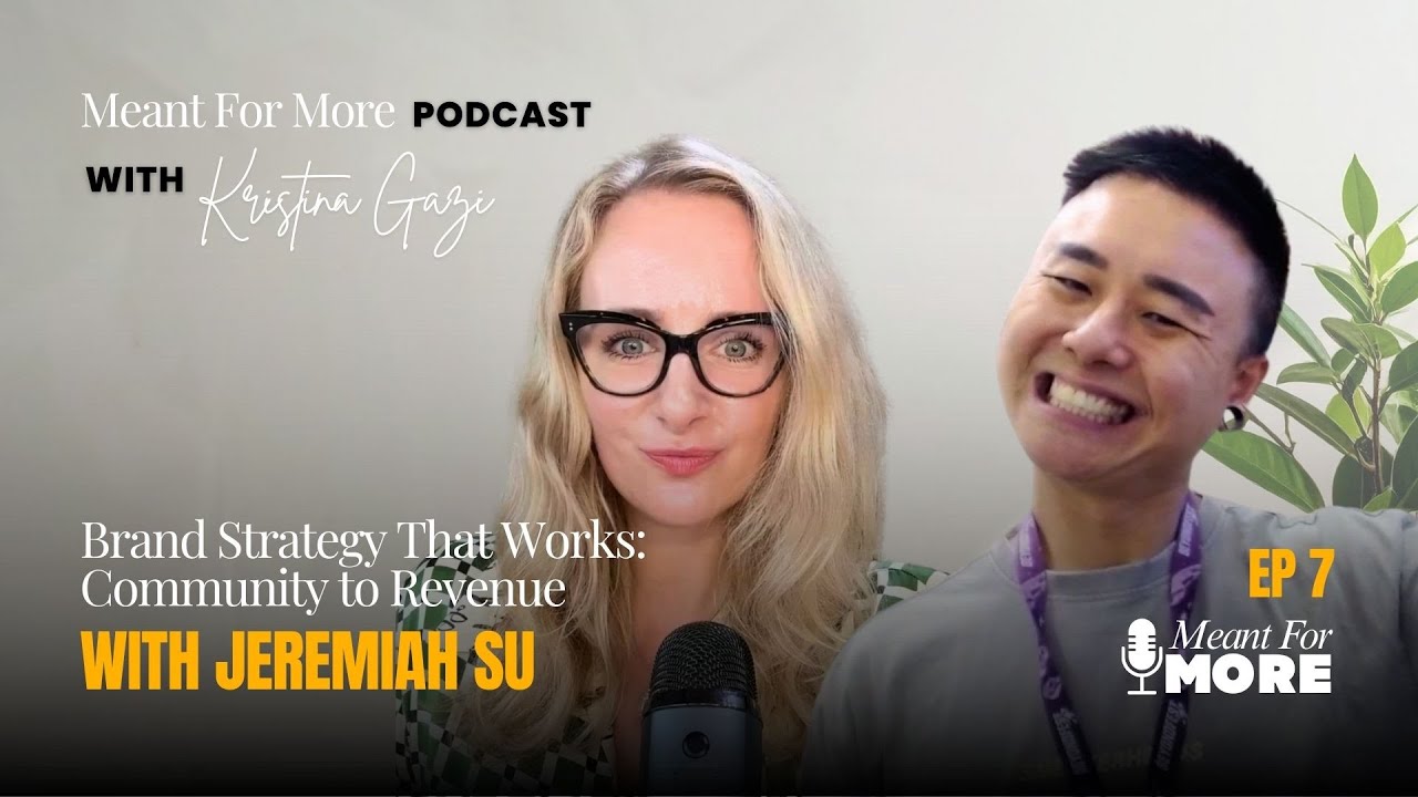 Brand Strategy That Works: Community to Revenue With Jeremiah Su