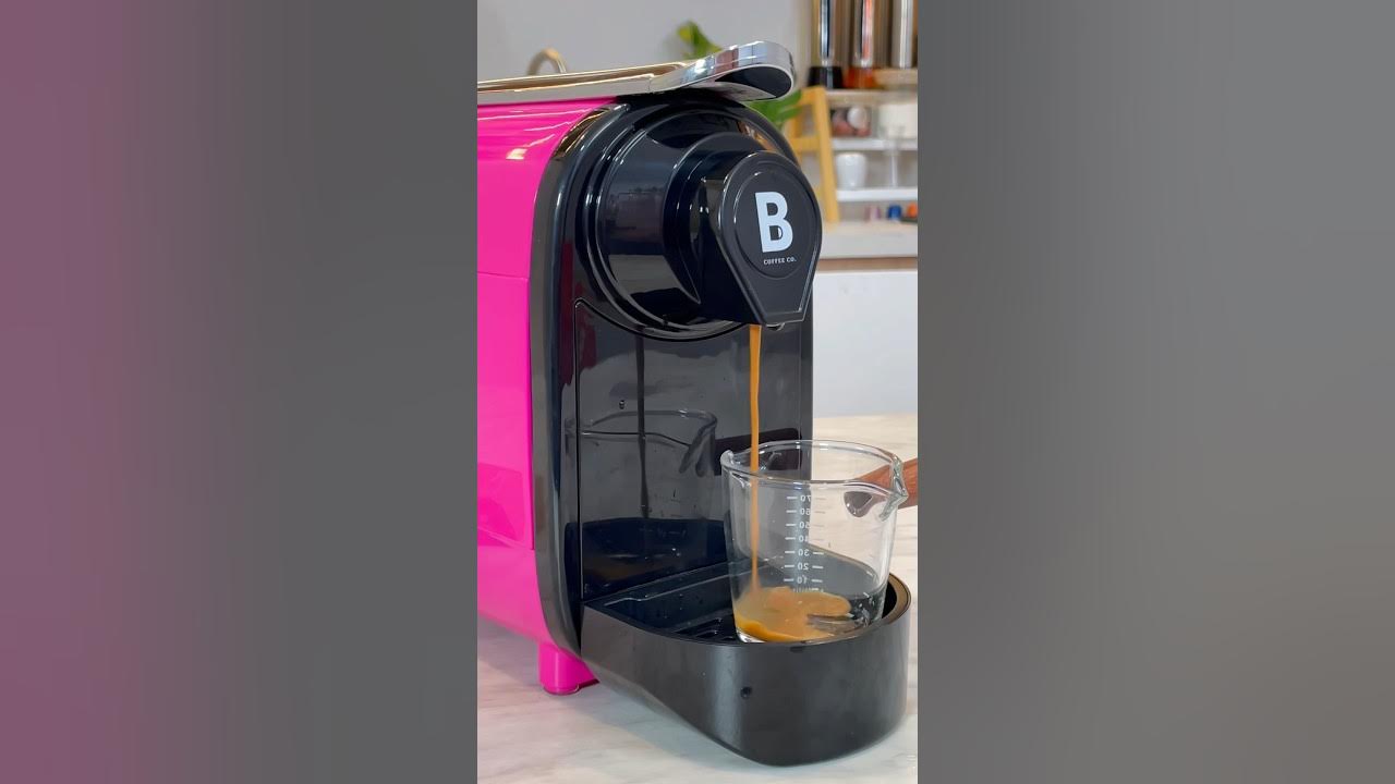  Mecity Pink Coffee Maker 3-in-1 Single Serve Coffee