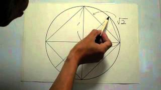 円周率の求め方 三平方の定理で Youtube