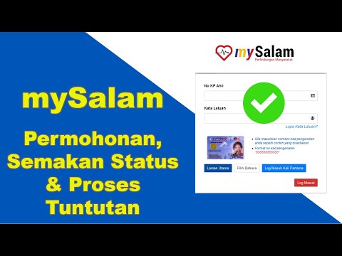 Cara Daftar mySalam Online (Skim Perlindungan Masyarakat)