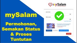 Cara Daftar mySalam Online (Skim Perlindungan Masyarakat) screenshot 1