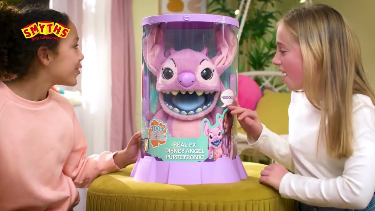 Disney Angel Puppetronic by RealFX - Smyths Toys - YouTube