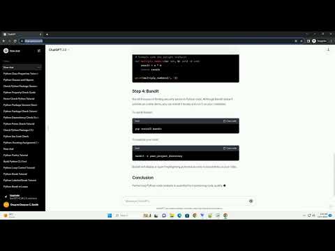 python code analysis