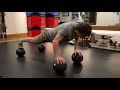 Horton Fitness Feat of The Week “Four-ball push-ups”