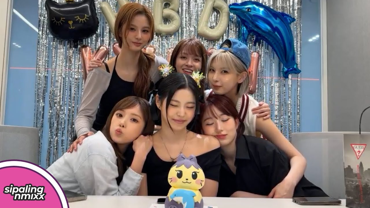 NMIXX ギュジン　Kyujin 初週　サノク　事前収録　broadcast NMIXX - KYUJIN First Half of 2022 Special Music Bank