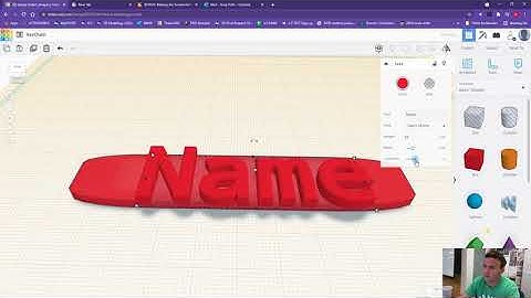 TinkerCAD Keychain