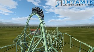 Intamin Triple Launch Coaster Concept — No Limits Pro — FVD++