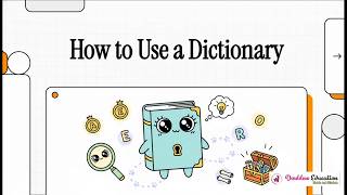 Using a Dictionary — Class 5 —  Wonder English Grammar | Doublew Education