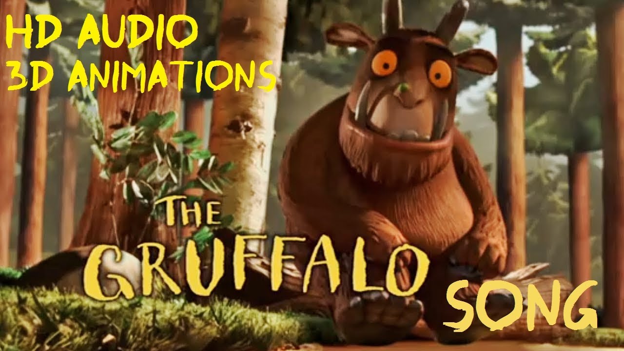 The GRUFFALO SONG  3D VIDEO