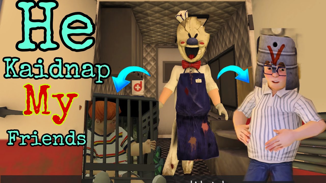 Ice Scream Horror Game - Saving My Best Friends From Ice Scream Horror