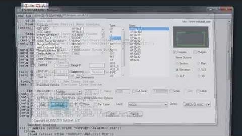 Steel2K Plugin for AutoCAD: Getting Started Default Settings