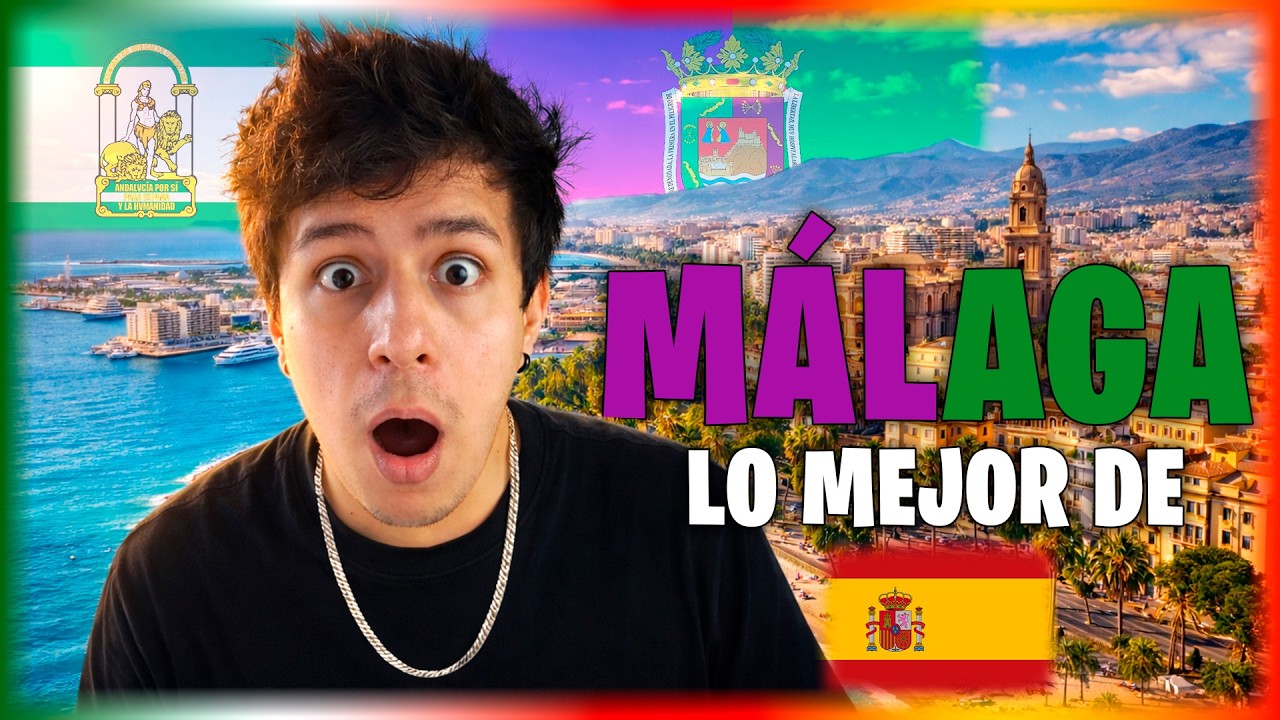 Reccionando a Málaga 🇪🇸 ¿la mejor ciudad de España? | Mexicano Reacciona a España