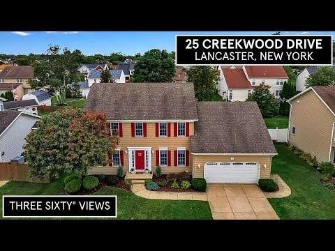 25 Creekwood Dr, Lancaster, NY home video tour