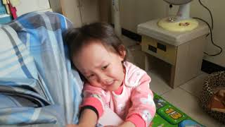 20200107 橘子崩潰吵著要喝奶