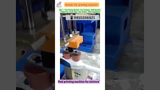 Pad printing machine for mixture
