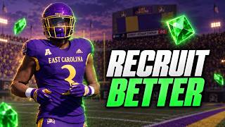 How to MASTER Small School Recruiting in College Football 27