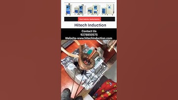 Induction Brazing Machine |#inductionheatingmachine #youtubeshorts