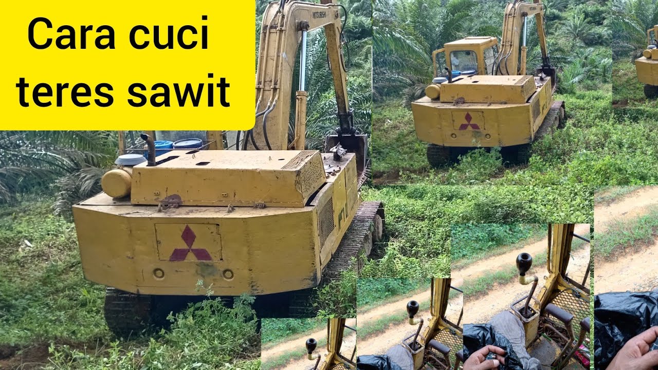 Cara cuci teres kelapa sawit