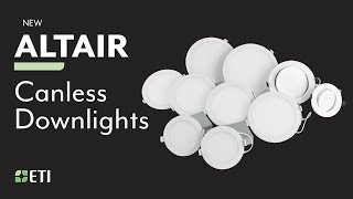 Altair Canless Downlights Single and Multi-Volt