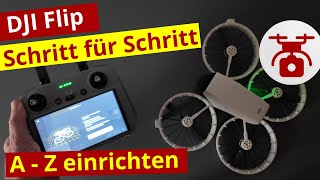 DJI FLIP Drone Settings DJI Fly App Setup INITIAL SETUP STEP-BY-STEP Net Worth