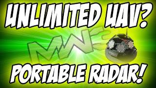 MW3 Tips & Tricks: The UNLIMITED UAV? - Portable Radar Equipment! SUPER RADAR (Modern Warfare 3)