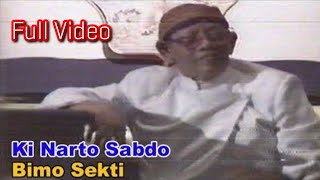 VIDEO KI NARTO SABDO. LAKON BIMO SAKTI. Rec. 1984, RRI Jakarta.