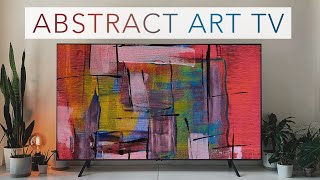 Abstract Art Slideshow for your TV | 1hourr of 4K HD Paintings.