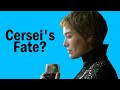 How will Cersei die in the books?