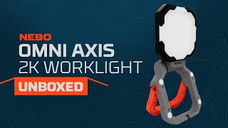 OMNI™ Axis 2K Omni-Directional Worklight and Power Bank | NEBO UNBOXED