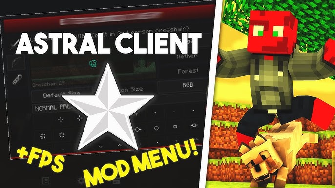 A melhor CLIENT para MCPE / BEDROCK 1.19 (MOD MENU) - ASTRAL CLIENT V7 