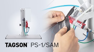 Tagson: SAM / Semi automated tagging machine
